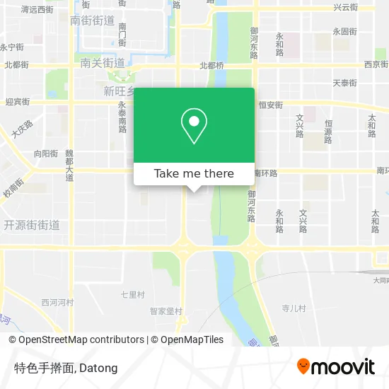特色手擀面 map