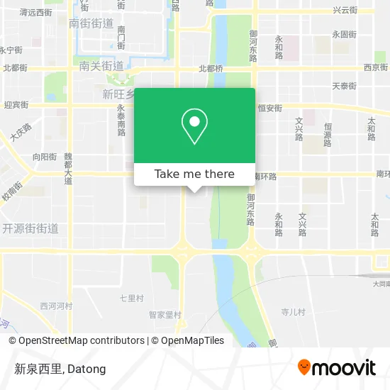 新泉西里 map