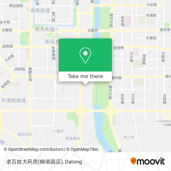 老百姓大药房(柳港园店) map