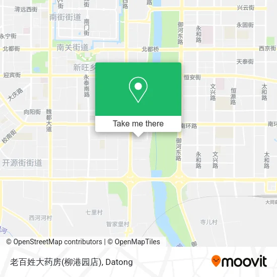 老百姓大药房(柳港园店) map