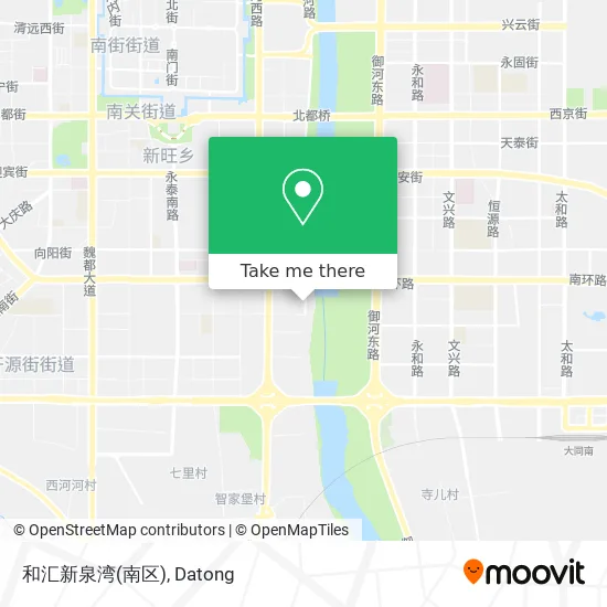 和汇新泉湾(南区) map