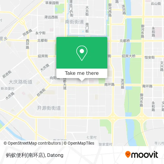 蚂蚁便利(南环店) map