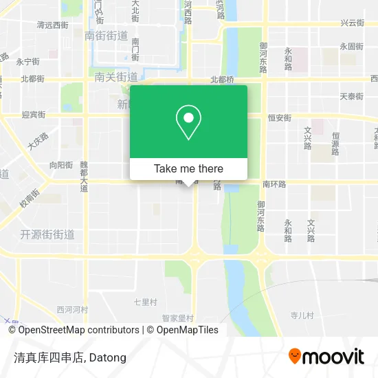 清真库四串店 map