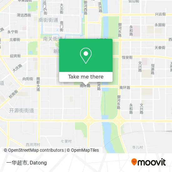 一华超市 map