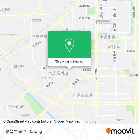 惠普生保健 map