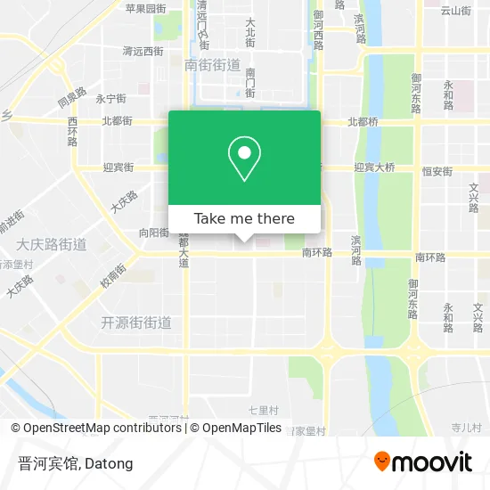 晋河宾馆 map