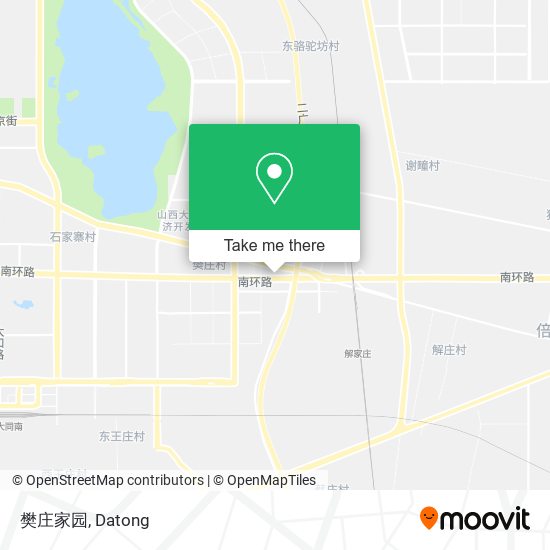 樊庄家园 map