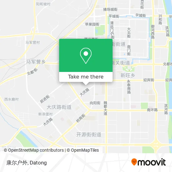 康尔户外 map