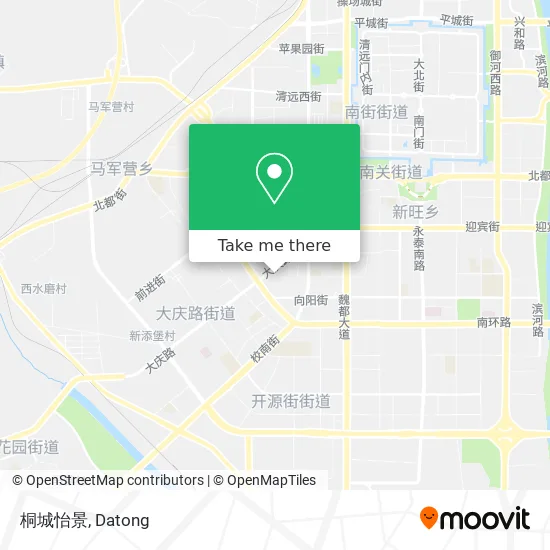 桐城怡景 map