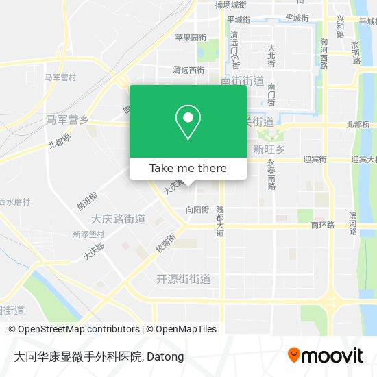 大同华康显微手外科医院 map