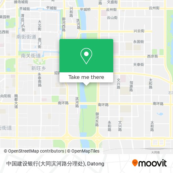 中国建设银行(大同滨河路分理处) map