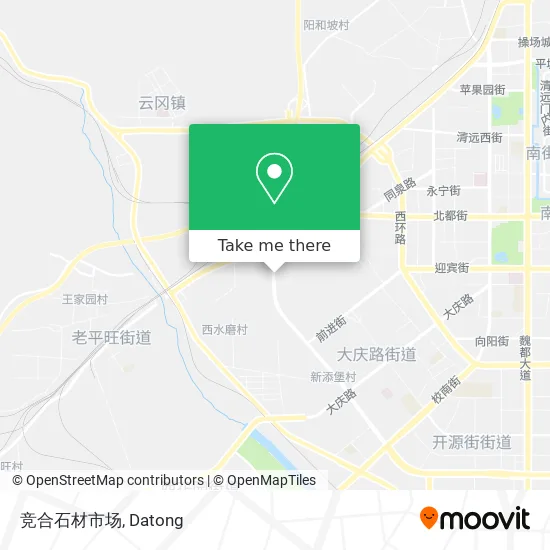 竞合石材市场 map