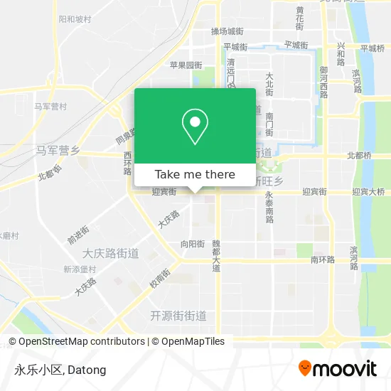 永乐小区 map