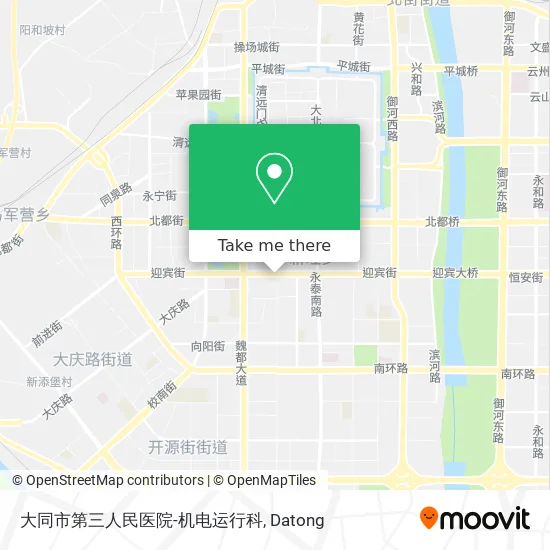 大同市第三人民医院-机电运行科 map