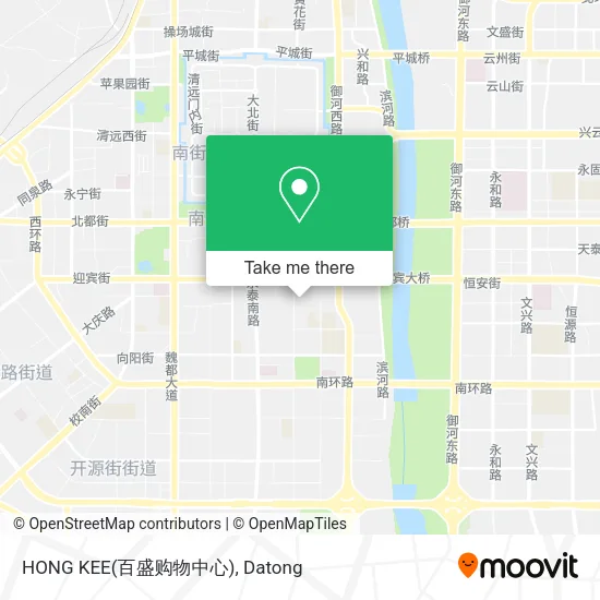 HONG KEE(百盛购物中心) map