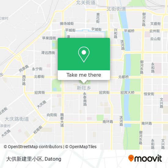 大供新建里小区 map