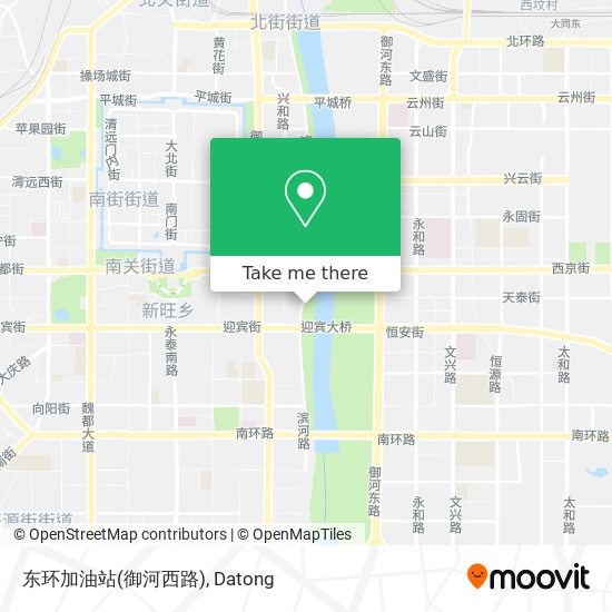 东环加油站(御河西路) map