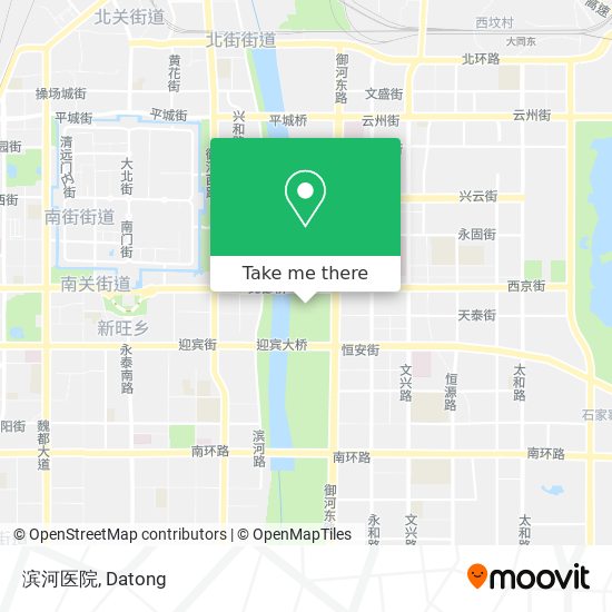 滨河医院 map