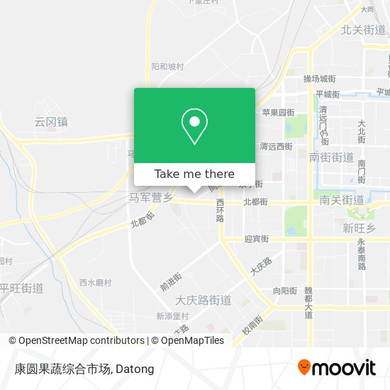 康圆果蔬综合市场 map