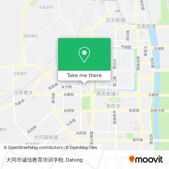 大同市诚信教育培训学校 map