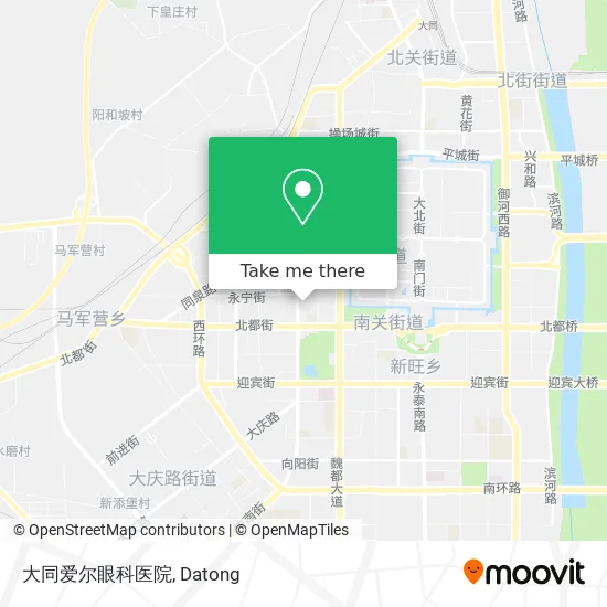 大同爱尔眼科医院 map