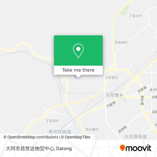 大同市昌世达物贸中心 map