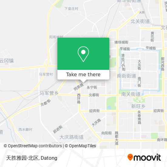 天胜雅园-北区 map