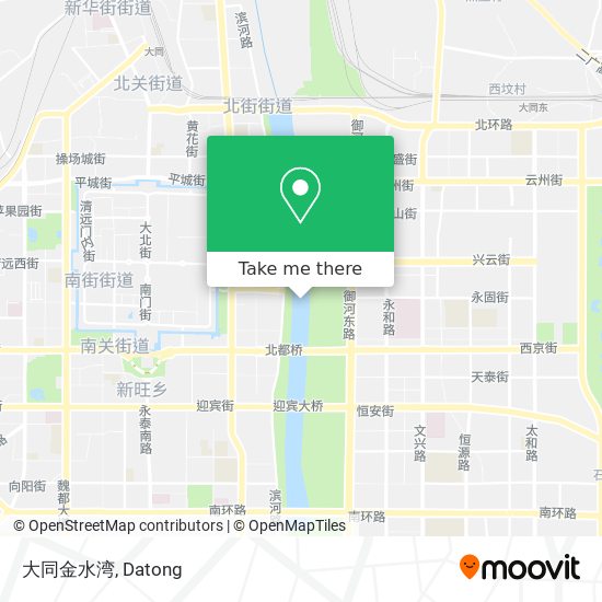 大同金水湾 map