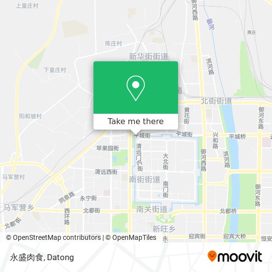 永盛肉食 map
