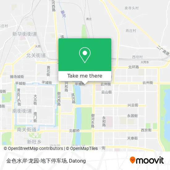 金色水岸·龙园-地下停车场 map