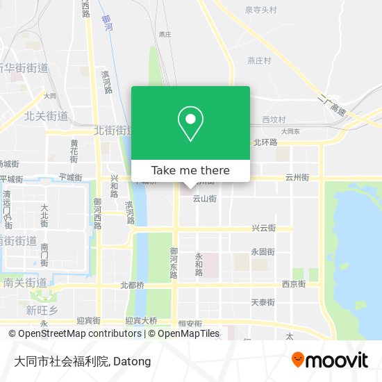 大同市社会福利院 map