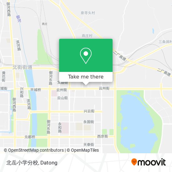 北岳小学分校 map