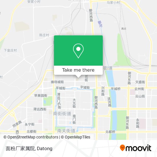 面粉厂家属院 map