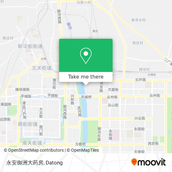 永安御洲大药房 map