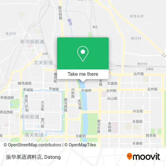 振华果蔬调料店 map