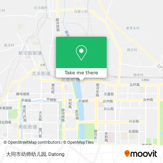 大同市幼师幼儿园 map