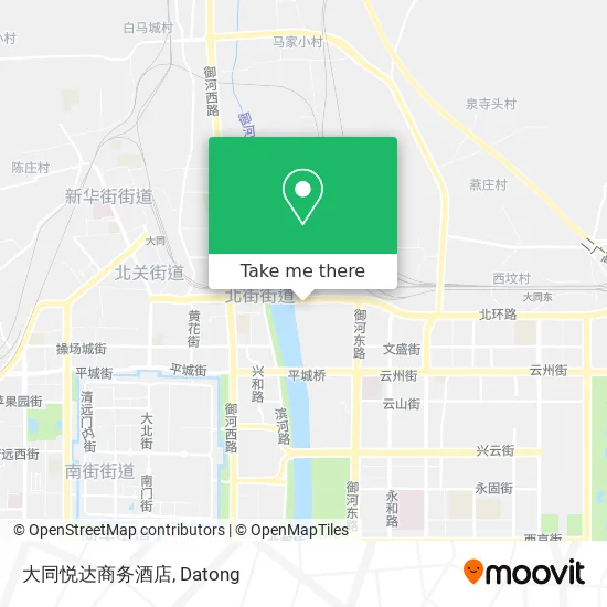 大同悦达商务酒店 map