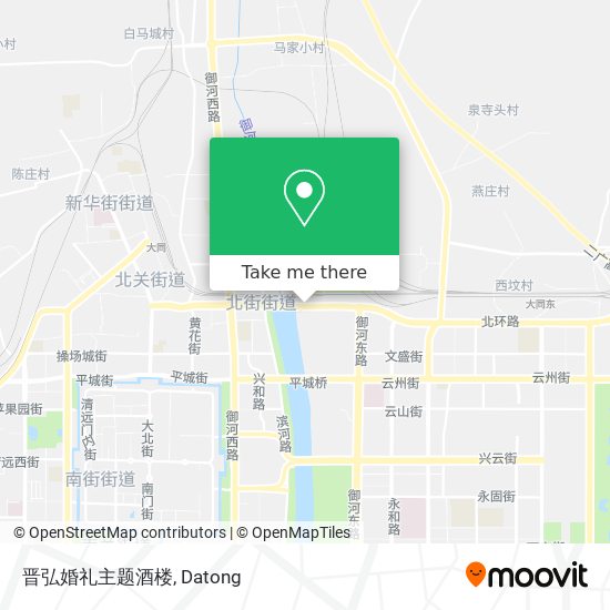 晋弘婚礼主题酒楼 map