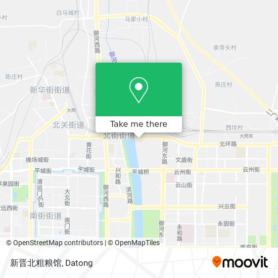 新晋北粗粮馆 map