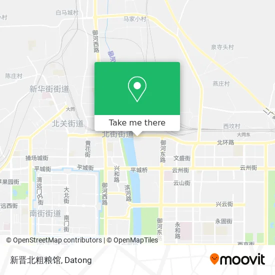 新晋北粗粮馆 map