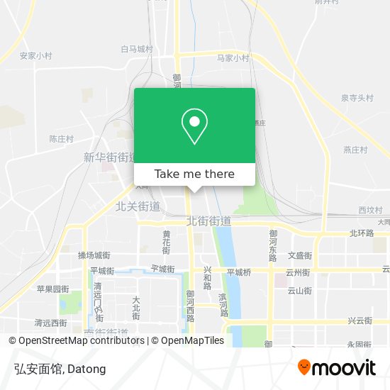 弘安面馆 map