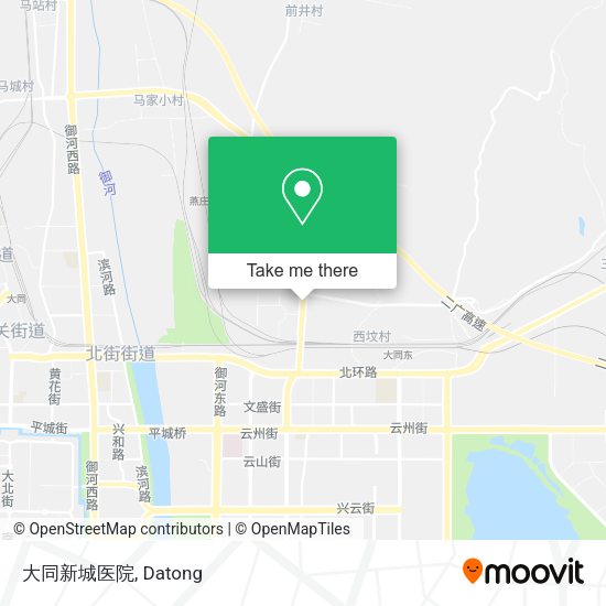大同新城医院 map