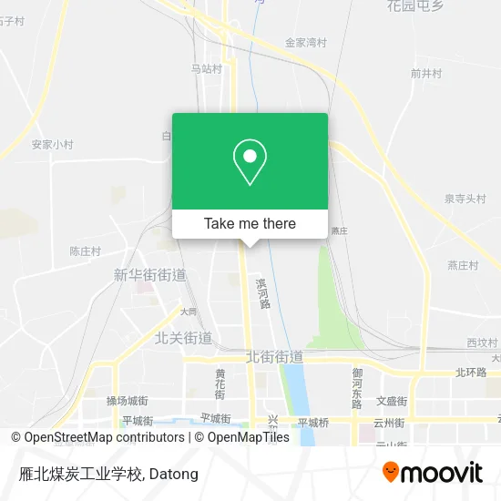 雁北煤炭工业学校 map