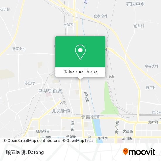 顺泰医院 map