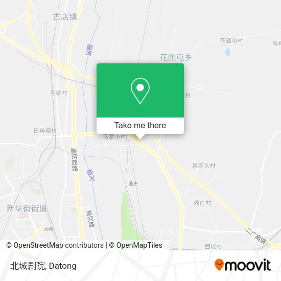 北城剧院 map