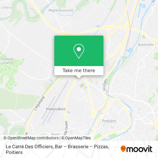 Le Carré Des Officiers, Bar – Brasserie – Pizzas map