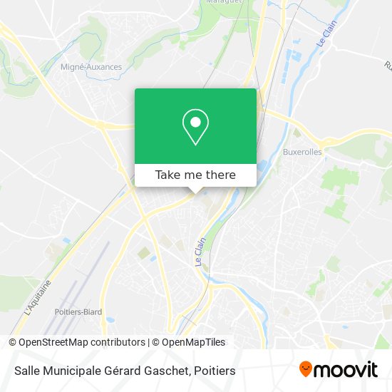 Salle Municipale Gérard Gaschet map