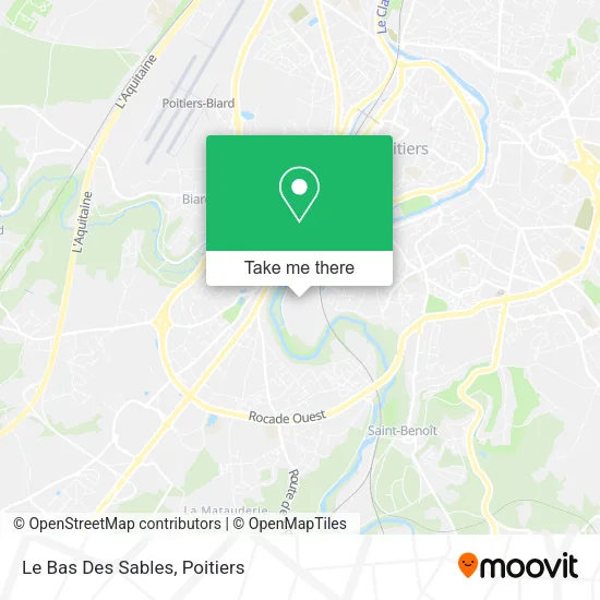 Le Bas Des Sables map