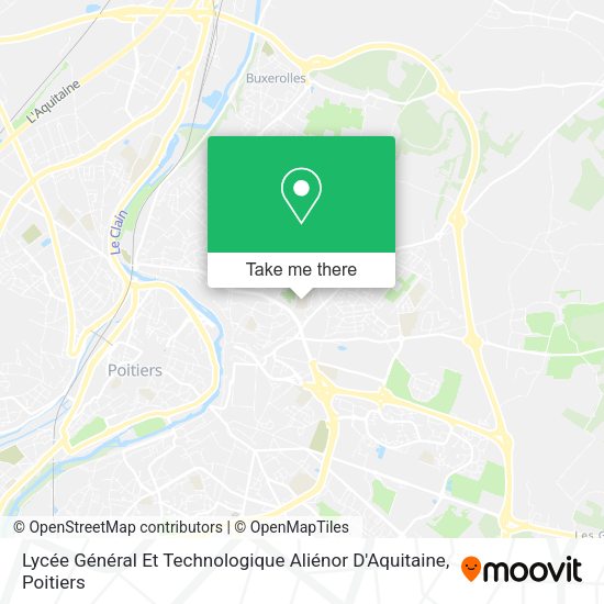 Lycée Général Et Technologique Aliénor D'Aquitaine map