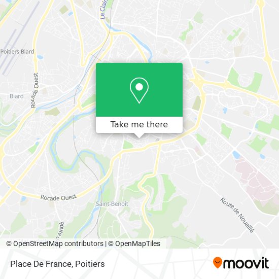 Place De France map